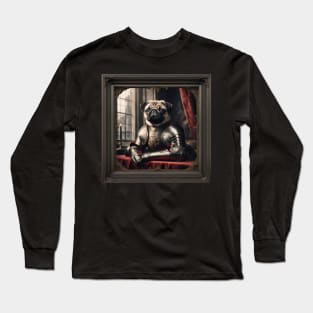 Armoured Pug aia04 Long Sleeve T-Shirt